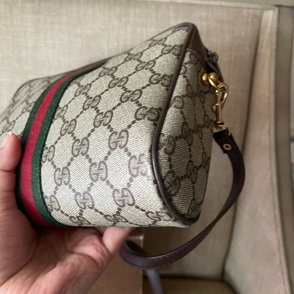 Authentic Gucci vintage web sherry line crossbody bag 98.69.014.3553 (F101) - Picture 3 of 15